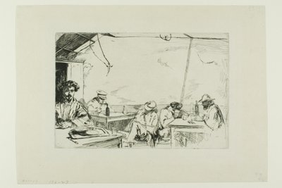 Sopa por três sous (sopa por três sous) de James Abbott McNeill Whistler