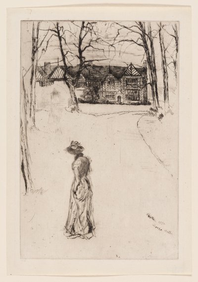 Speke Hall: A Avenida de James Abbott McNeill Whistler