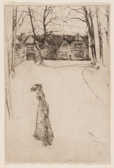 Speke Hall: A Avenida de James Abbott McNeill Whistler