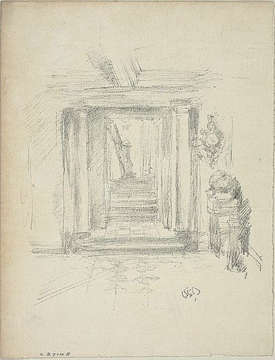 Escadaria de James Abbott McNeill Whistler