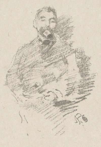 Stephane Mallarmé de James McNeill Whistler