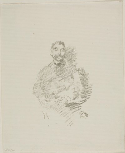 Stephane Mallarmé de James McNeill Whistler