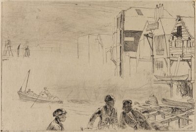 Estaleiro de Stevens de James Abbott McNeill Whistler