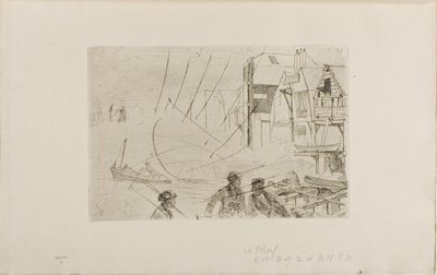 Estaleiro de barcos Stevens de James McNeill Whistler