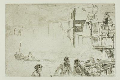 Estaleiro de barcos Stevens de James McNeill Whistler