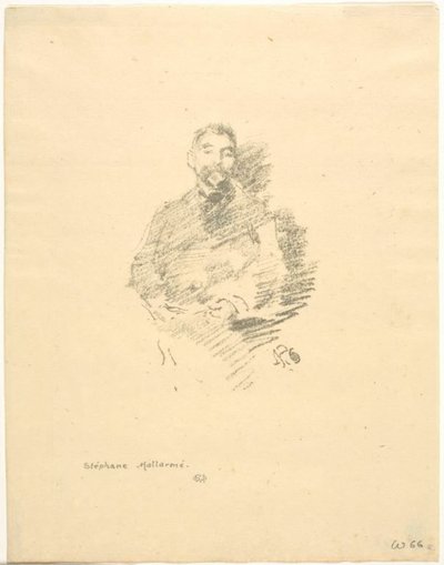 Stephane Mallarmé de James Abbott McNeill Whistler