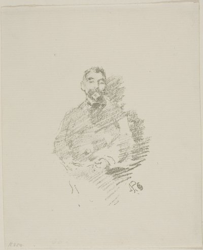 Stephane Mallarmé de James Abbott McNeill Whistler