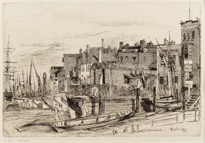 Polícia do Tamisa de James Abbott McNeill Whistler