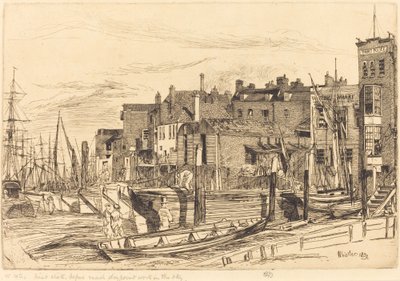 Polícia do Tamisa de James Abbott McNeill Whistler
