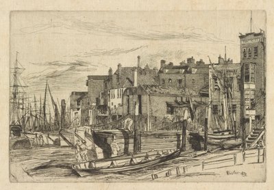 Polícia do Tamisa de James Abbott McNeill Whistler