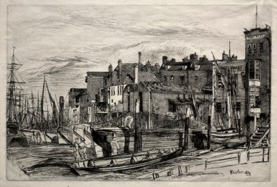 Polícia do Tamisa de James McNeill Whistler