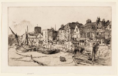 O "Adão e Eva", Old Chelsea de James Abbott McNeill Whistler