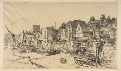 O «Adão e Eva», Old Chelsea de James McNeill Whistler