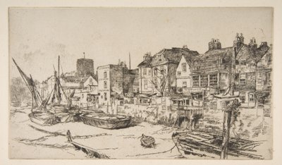 O «Adão e Eva», Old Chelsea de James McNeill Whistler