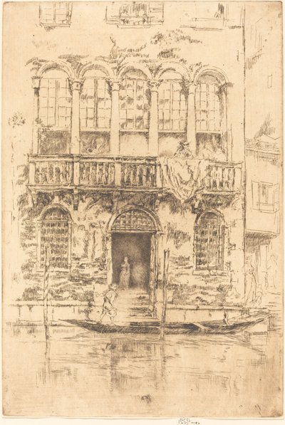 A varanda de James Abbott McNeill Whistler