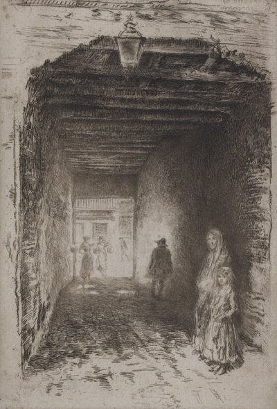 Os mendigos de James McNeill Whistler