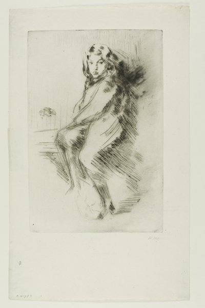 O Rapaz (Charlie Hanson) de James Abbott McNeill Whistler