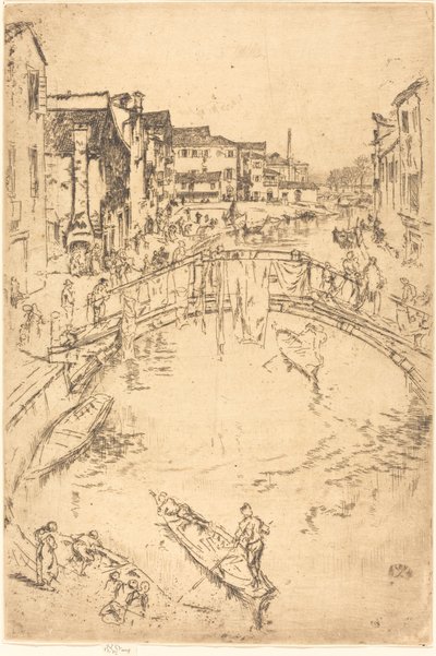 A Ponte de James Abbott McNeill Whistler