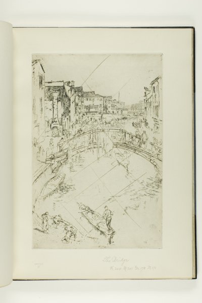 A Ponte, Santa Marta de James McNeill Whistler