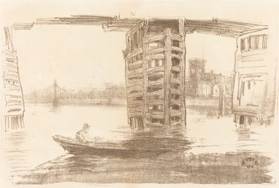A ponte larga de James Abbott McNeill Whistler