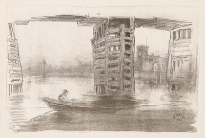 A ponte larga de James Abbott McNeill Whistler