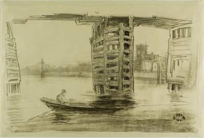 A ponte larga de James Abbott McNeill Whistler