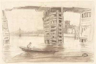 A Ponte Larga de James Abbott McNeill Whistler