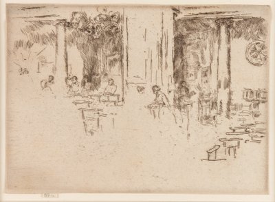 A Igreja - Bruxelas (Adoração) de James Abbott McNeill Whistler