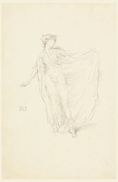 A Garota Dançarina de James Abbott McNeill Whistler