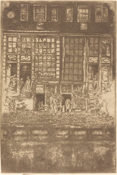 A cortina bordada de James Abbott McNeill Whistler