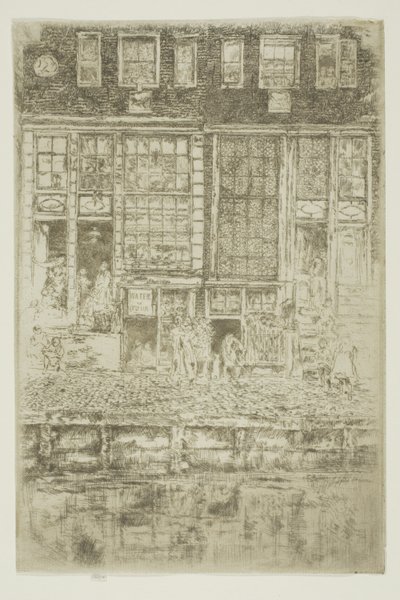 A cortina bordada de James Abbott McNeill Whistler