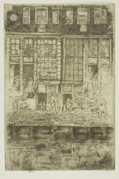 A cortina bordada de James McNeill Whistler