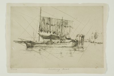 O barco de pesca de James Abbott McNeill Whistler