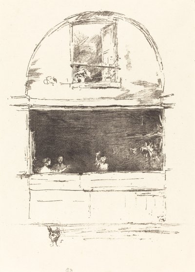 A Forja, Passagem do Dragão de James Abbott McNeill Whistler