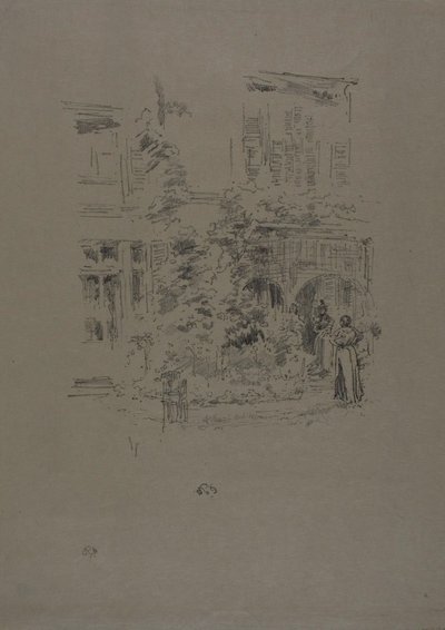 A varanda do jardim de James Abbott McNeill Whistler