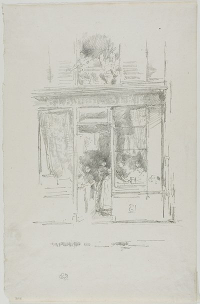 A Lavadeira: "A Lavadeira da Place Dauphine" de James Abbott McNeill Whistler