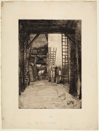 O fabricante de cal de James McNeill Whistler