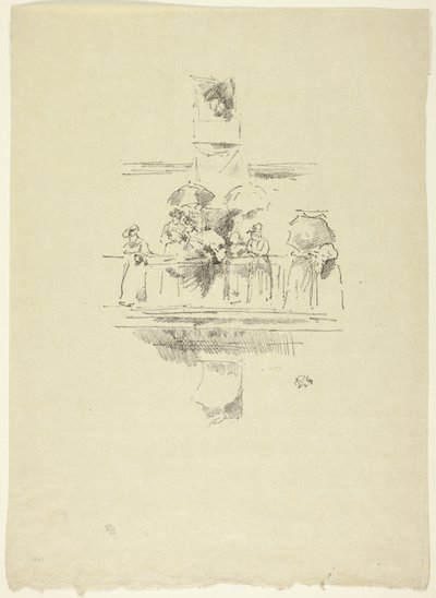 A Pequena Varanda de James Abbott McNeill Whistler
