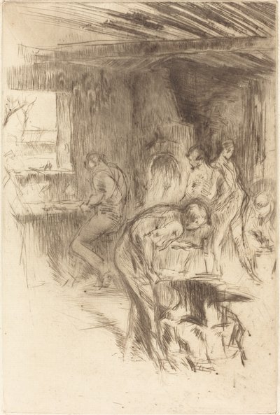 A Pequena Forja de James Abbott McNeill Whistler