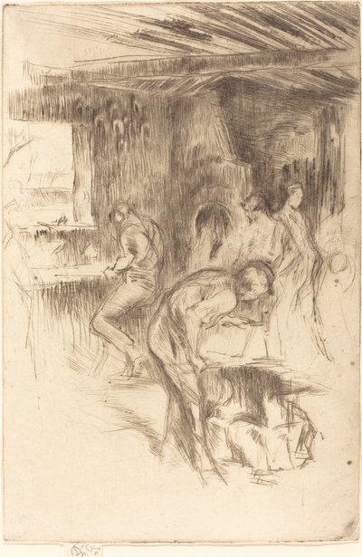 A Pequena Forja de James Abbott McNeill Whistler
