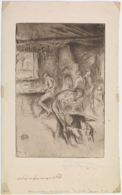 A Pequena Forja, Liverpool de James Abbott McNeill Whistler