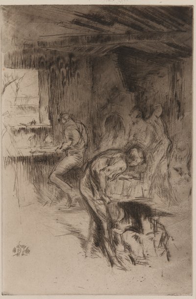 A Pequena Forja, Liverpool de James Abbott McNeill Whistler