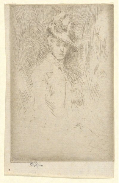 O Chapéu Pequeno de James Abbott McNeill Whistler