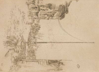 O pequeno mastro de James Abbott McNeill Whistler