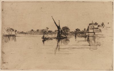 O Pequeno Putney de James Abbott McNeill Whistler