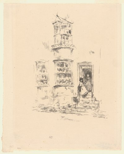 Os Pequenos Passos, Lyme Regis de James Abbott McNeill Whistler