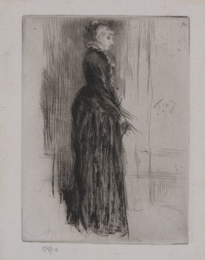 O Pequeno Vestido de Veludo de James McNeill Whistler