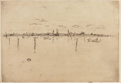 A Pequena Veneza de James Abbott McNeill Whistler