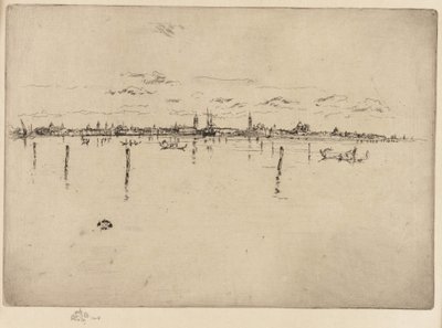 A Pequena Veneza de James Abbott McNeill Whistler
