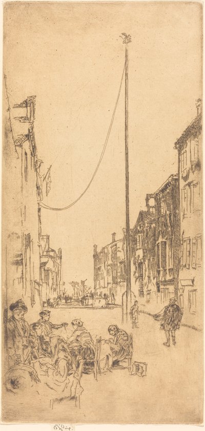 O mastro de James Abbott McNeill Whistler